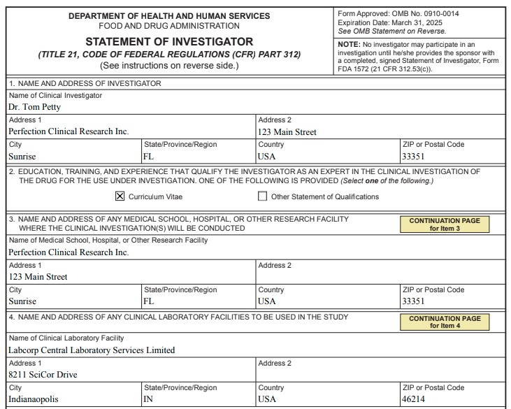 Annotated RSV 1572 Form